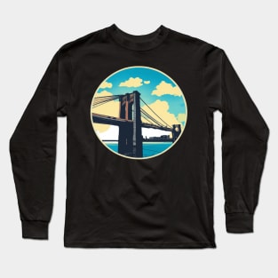 Brooklyn Bridge Long Sleeve T-Shirt